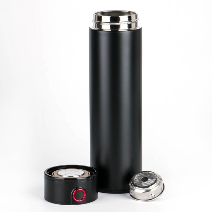 Термос, 500 мл, Basic, с ситечком, сохраняет тепло 10 ч, 23 х 6.5 см Термос, 500 мл, Basic, с ситечком, сохраняет тепло 10 ч, 23 х 6.5 см