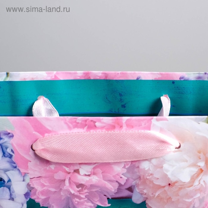 Пакет подарочный ламинированный вертикальный, упаковка, &laquo;Тебе на радость&raquo;, ML 23 х 27 х 8 см