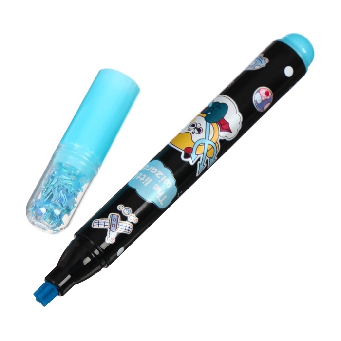 Набор маркеров текстовыделителей 6 цветов, звездочки Набор маркеров текстовыделителей 6 цветов, звездочки