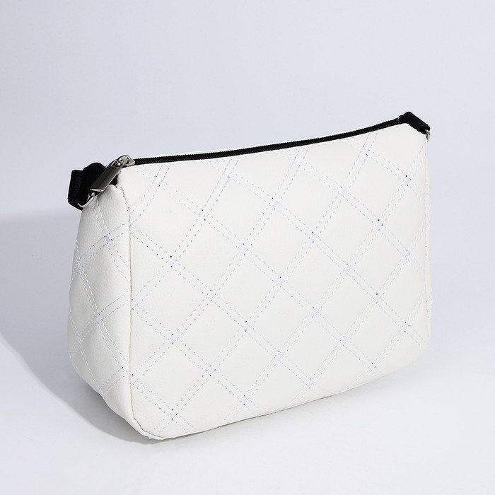 Сумка кросс-боди, наружный карман, цвет белый Сумка кросс-боди, наружный карман, цвет белый