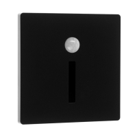 Встраиваемый светильник для лестницы, NL-37, датчик движ., 1.5 Вт, 60 Лм, 6500К, черный Встраиваемый светильник для лестницы, NL-37, датчик движ., 1.5 Вт, 60 Лм, 6500К, черный