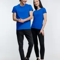 Футболка женская Crusader Women, ярко-синяя, размер 3XL