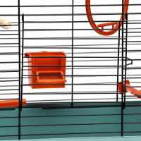 Клетка пролётная 2 яруса, 100 х 37 х 37 см, микс цветов Клетка пролётная 2 яруса, 100 х 37 х 37 см, микс цветов