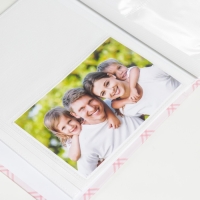 Фотоальбом на 80 фото 10х15 см "Мишка в кресле" в коробке МИКС 23х5х19 см