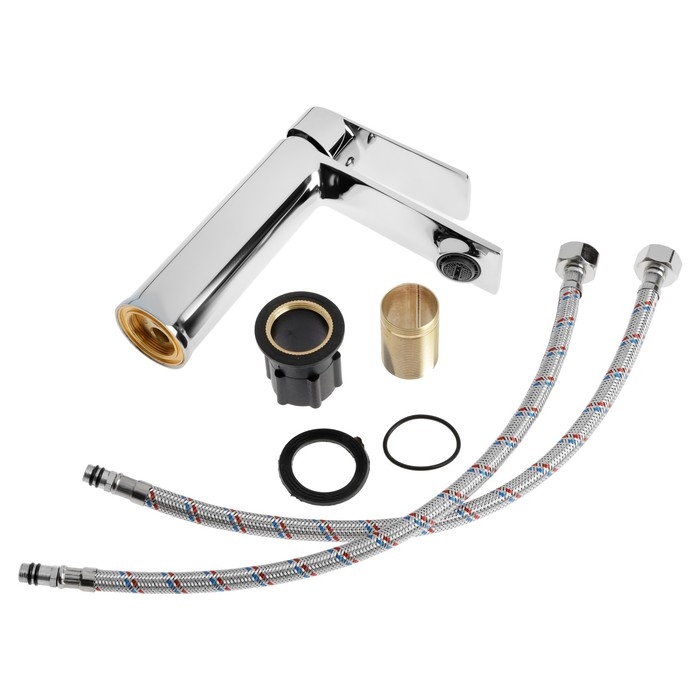 Смеситель для раковины ZEIN Z3778, однорычажный, высота излива 15 см, хром Смеситель для раковины ZEIN Z3778, однорычажный, высота излива 15 см, хром