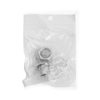 Замок почтовый ТУНДРА LC2, 17х16х50 мм, 2 английских ключа, хром Замок почтовый ТУНДРА LC2, 17х16х50 мм, 2 английских ключа, хром