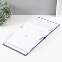 Фотоальбом на 200 фото 10х15 см кожзам "Цветочная текстура" бумажные листы синий 5х23х22 см 104996 Фотоальбом на 200 фото 10х15 см кожзам "Цветочная текстура" бумажные листы синий 5х23х22 см 104996