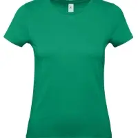 Футболка E150 женская зеленая, размер M