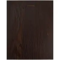 Плакетка Plaque XL, венге с золотистой пластиной Плакетка Plaque XL, венге с золотистой пластиной