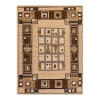 Ковёр &laquo;Мокко&raquo; прямоугольный 100х200 см, 100% полипропилен, джут