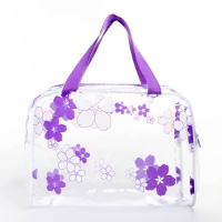 Косметичка на молнии, цвет фиолетовый Косметичка на молнии, цвет фиолетовый