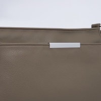 Сумка кросс-боди на молнии, цвет зелёный