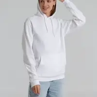 Толстовка с капюшоном Snake II белая, размер L