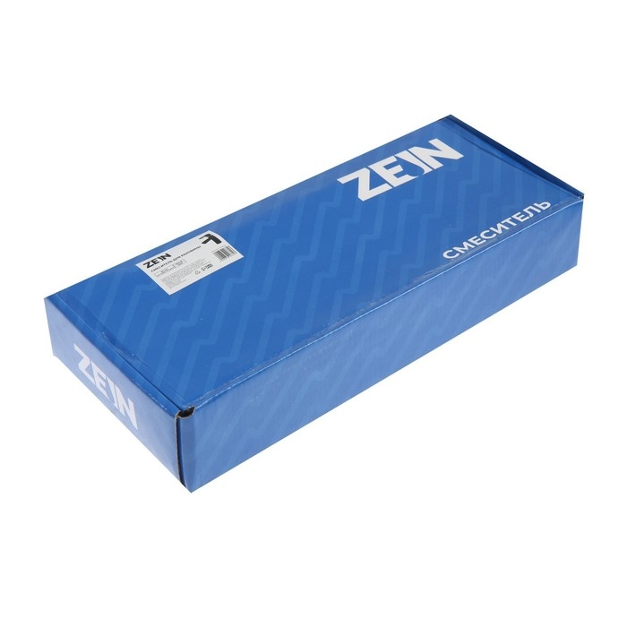 Смеситель для раковины ZEIN ZC2042, картридж керамика 40 мм, черный/хром