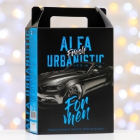 Подарочный набор косметики мужской"Alfa Urbanistic Fresh": гель для бритья, 150 мл + гель после бритья, 150 мл Подарочный набор косметики мужской"Alfa Urbanistic Fresh": гель для бритья, 150 мл + гель после бритья, 150 мл