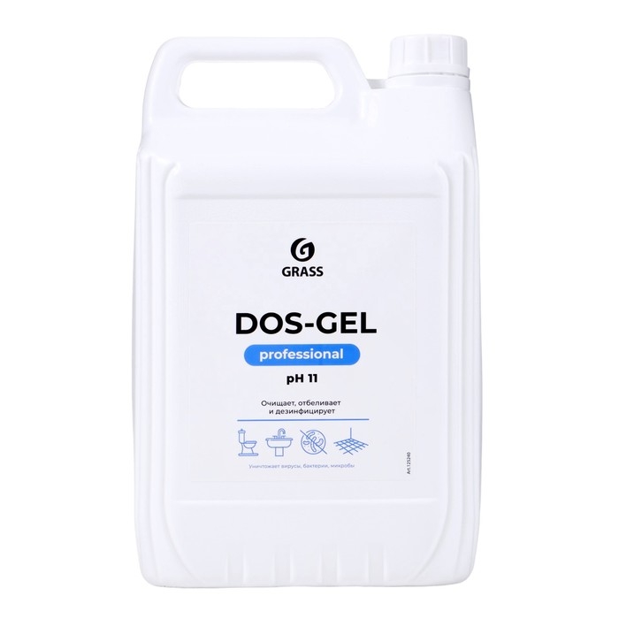 Средство моющее щелочное  "DOS GEL" (канистра 5,3 кг)