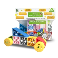 Конструктор Iq Kubiki &laquo;Машинка&raquo;, 17 деталей