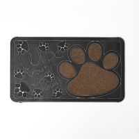 Коврик придверный Доляна «Лапка», цвет МИКС Коврик придверный Доляна «Лапка», цвет МИКС