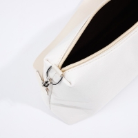 Сумка кросс-боди на молнии, цвет белый