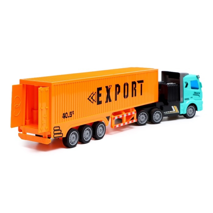 Грузовик радиоуправляемый «Контейнеровоз», масштаб 1:48, свет, работает от аккумулятора Грузовик радиоуправляемый «Контейнеровоз», масштаб 1:48, свет, работает от аккумулятора