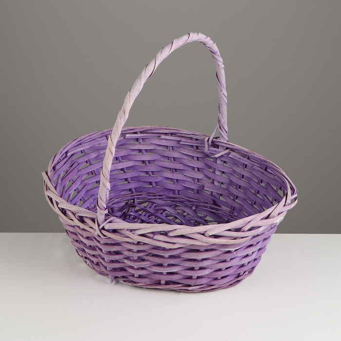 Набор корзин плетеных, 38х30хH14/35см, 33x25xH12.5/30см, 28x20xH11/25см, 3 шт, ива