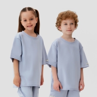 Футболка детская KAFTAN, р. 34 (122 - 128 см), серый Футболка детская KAFTAN, р. 34 (122 - 128 см), серый
