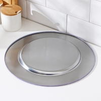 Поднос &laquo;Лаванда&raquo;, d=33 см, металлический