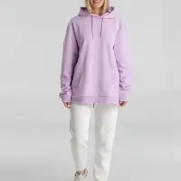 Толстовка с капюшоном унисекс Hoodie, сиреневая, размер XS