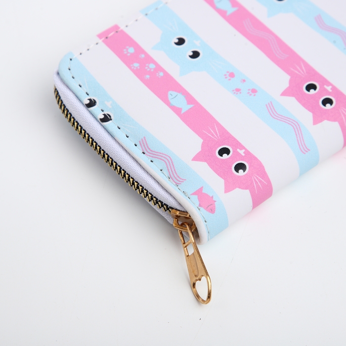 Кошелёк детский на молнии «Выбражулька», цвет разноцветный Кошелёк детский на молнии «Выбражулька», цвет разноцветный