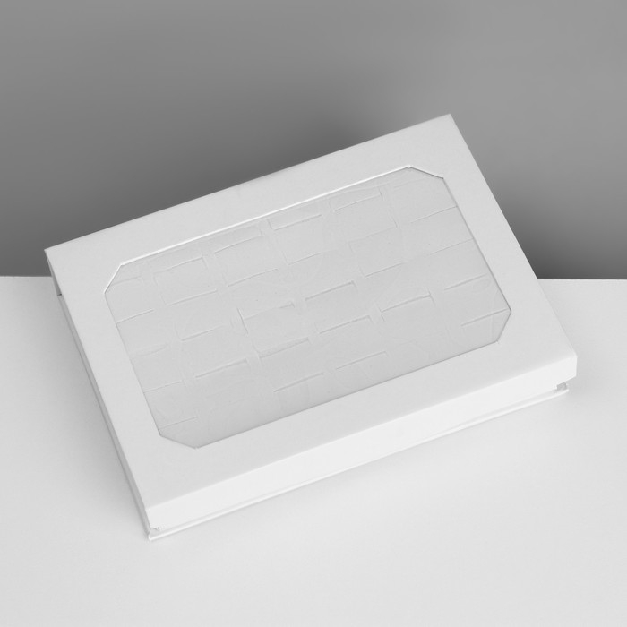 Подставка для украшений &laquo;Шкатулка&raquo; 36 мест, 16&times;11,5&times;3 см, цвет белый