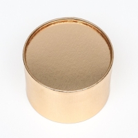 Набор шляпных коробок 3 в 1, золотой, 16 х 10 см, 14 х 9 см, 13 х 8,5 см