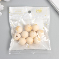 Бусина дерево для творчества "Круглая. Сердце" d=1,8 см набор 10 шт Бусина дерево для творчества "Круглая. Сердце" d=1,8 см набор 10 шт