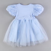 Карнавальный набор &laquo;Стильная принцесса&raquo;: ободок, платье голубое, рост 110 см