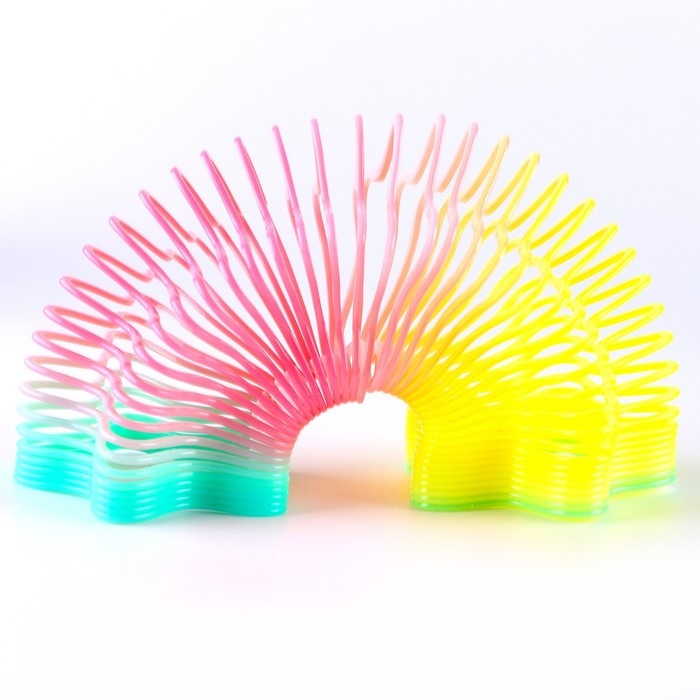 Новогодний подарок. Пружинка - радуга &laquo;Дракоша&raquo;, в форме звезды, цвета МИКС, d = 5 см, в коробке