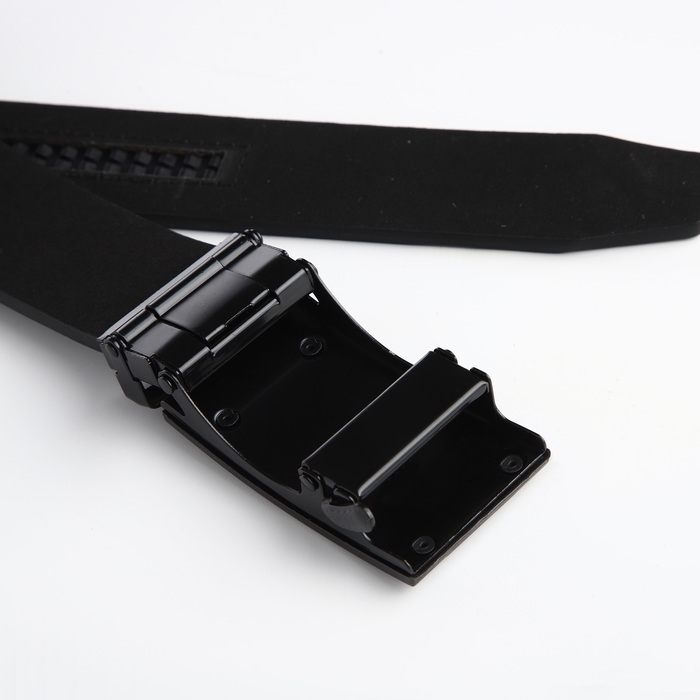 Ремень мужской, ширина 4 см, автомат, пряжка металл, цвет чёрный Ремень мужской, ширина 4 см, автомат, пряжка металл, цвет чёрный