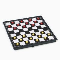 Шахматы, шашки, нарды, настольные игры, набор 3 в 1, 19 х 19 см