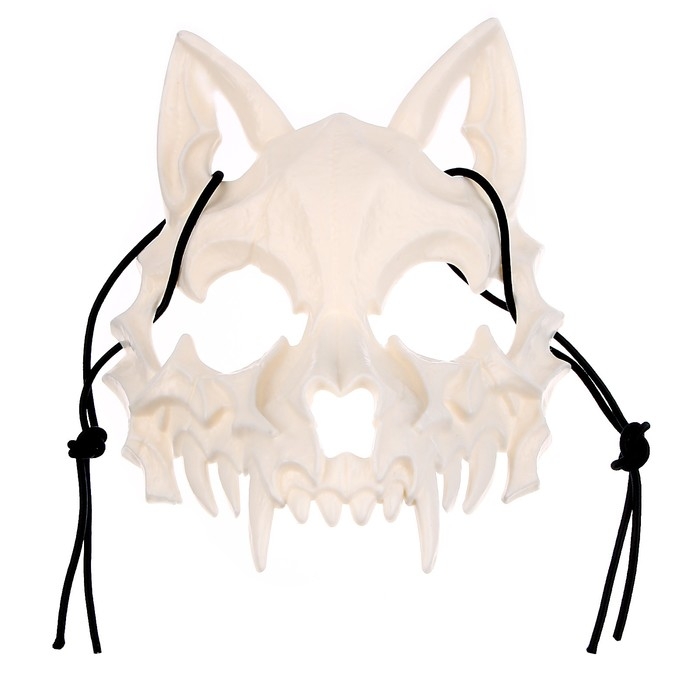 Маска &laquo;Череп собаки&raquo; цвет белый