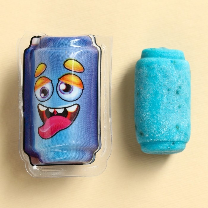 Жевательная резинка с кислой начинкой &laquo;Пилюля для елеустремлённых&raquo;, 1 шт.