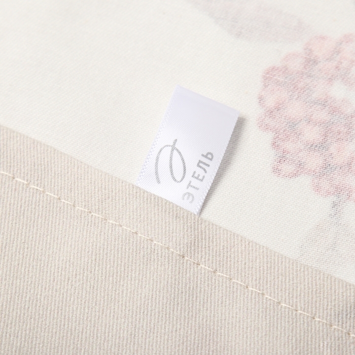 Новый год. Полотенце Этель "Снегири на ветках" 40х73 см, 100% хлопок, саржа 190 г/м2