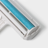 Щётка для удаления волос и шерсти Доляна, 19×18,5×5,5 см, цвет белый Щётка для удаления волос и шерсти Доляна, 19×18,5×5,5 см, цвет белый