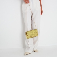 Сумка-клатч на клапане, цвет золотой Сумка-клатч на клапане, цвет золотой