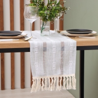 Дорожка Этель цв.серый 30*180 см, 100% п/э