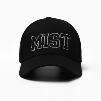 Кепка женская с вышивкой MIST Lucky, черный, р. 56-58