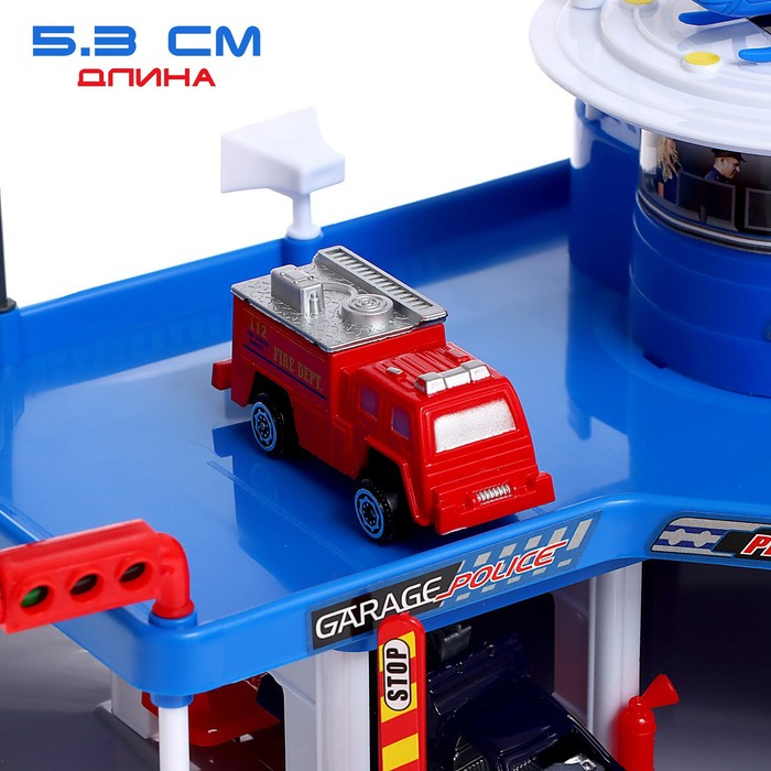 Игровой набор &laquo;Полицейский участок&raquo;, 2 уровня, вертолетная площадка