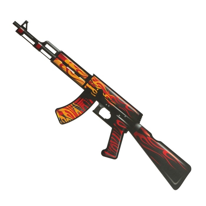 Деревянное оружие, детское сувенирное &laquo;Огонь&raquo;, автомат, 72,3 х 17,7 см