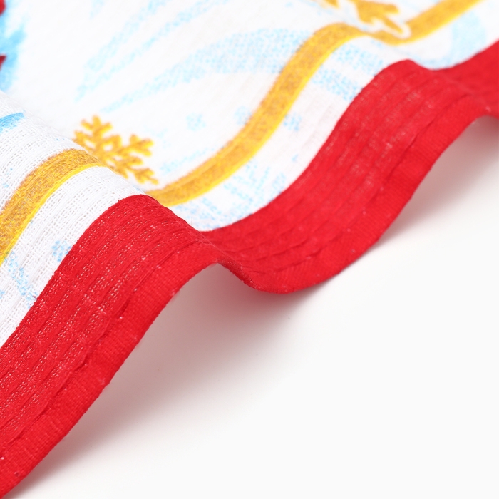 Набор кухонных полотенец Доляна &laquo;С новым годом&raquo; 35х60см-4шт, 100% хлопок