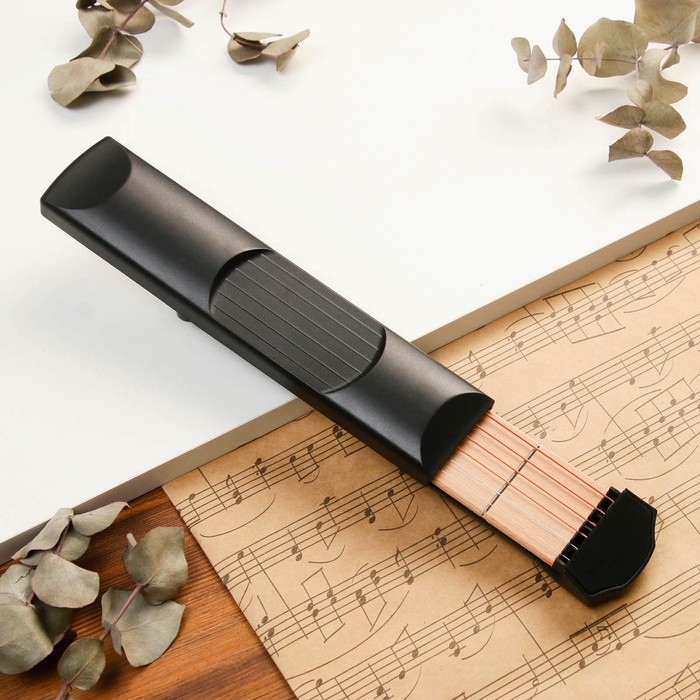 Тренажёр гитариста гриф Music Life, черный, 27 х 6 х 3 см Тренажёр гитариста гриф Music Life, черный, 27 х 6 х 3 см