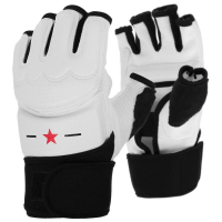 Перчатки для тхэквондо FIGHT EMPIRE, белые, размер L