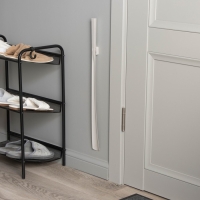 Ложка для обуви с магнитным держателем, 61,5&times;4,1&times;2 см, цвет платиновый