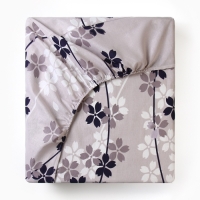 Простыня на резинке Этель "Черничные ночи (вид 2)" 160*200*25см, 100%хлопок,поплин,125гр/м2 Простыня на резинке Этель "Черничные ночи (вид 2)" 160*200*25см, 100%хлопок,поплин,125гр/м2